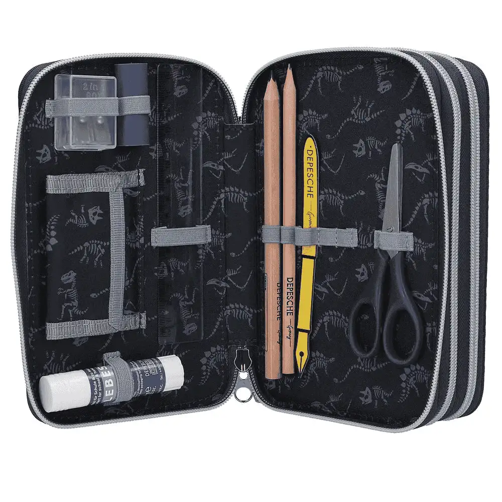 Dino World estuche triple LED Galaxy